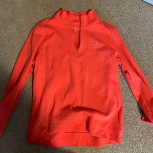 Vineyard vines women’s quarter zip-coral